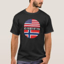 Suche nach norwegische amerikaner tshirts Usa
