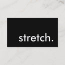 Suche nach strecken visitenkarten Fitness