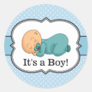 Suche nach schlafendes baby aufkleber Blau