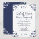 Suche nach navy blue wedding einladungen Marineblau