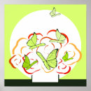 Suche nach schmetterling und blume poster Für sie/ihn