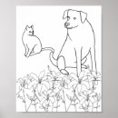 Suche nach katze mit blumen poster Jede person