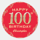 Suche nach 100 jahre alte waren aufkleber Geburtstag