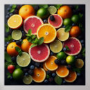 Suche nach orangen und zitronen poster Grapefruit
