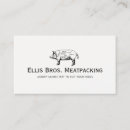 Suche nach butcher visitenkarten Fleisch