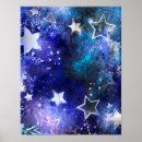 Suche nach die sternenklare nacht poster Blau