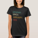 Suche nach legende seit 1983 tshirts Januar