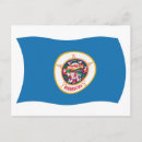 Suche nach minnesota flagge postkarten Staat