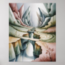 Suche nach surrealistisches poster Traumlandschaftskunst