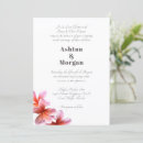 Suche nach frangipani hochzeit einladungen Paar