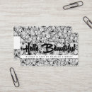 Suche nach hand gezeichnete blume visitenkarten Mit blumen