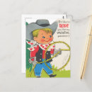 Suche nach niedlicher cowboy postkarten Retro