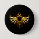 Suche nach schwarze flügel buttons Gold