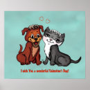 Suche nach happy valentines day poster Katze