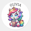 Suche nach kawaii einhorn aufkleber Schaumtee