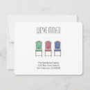 Suche nach neue adresse einladungen Typografie