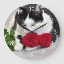 Suche nach rote katze wanduhren Kätzchen