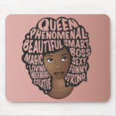Suche nach schwarze frau mousepads Königin