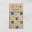 Suche nach stiefmütterchen visitenkarten Lila