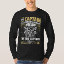 Suche nach kapitän tshirts Bootfahren