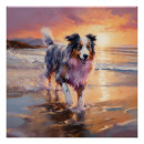 Suche nach sandiger strand poster Sonnenuntergang