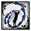 Suche nach katzen silhouetten poster Mond