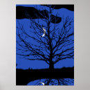 Suche nach blauer mond poster Nachthimmel