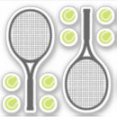 Suche nach tennisschläger aufkleber Kugel