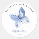 Suche nach butterfly baby shower aufkleber Mädchen
