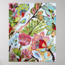 Suche nach vogel und blumen poster Tier