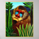 Suche nach mandrill poster Vintag