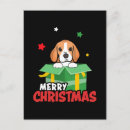 Suche nach beagle dog postkarten Frohe weihnachten