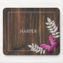Suche nach rosa schmetterlinge mousepads Rustikal