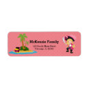 Suche nach niedlicher pirat rücksende aufkleber Strand