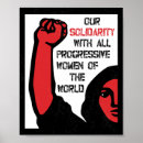 Suche nach solidarität poster Frauen