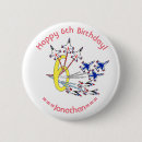 Suche nach 6 geburtstag buttons Abzeichen