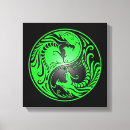 Suche nach yin yang leinwandbilder Drachen