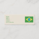 Suche nach brasilien visitenkarten Flagge