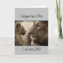 Suche nach niedliche löwen karten Für ihn