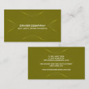 Suche nach chauffeur visitenkarten Elegant