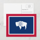 Suche nach wyoming flagge postkarten Begierig