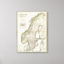 Suche nach schweden leinwandbilder Map