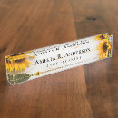 Suche nach rustikal namensplaketten Sonnenblume