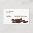 Suche nach kaffeebohnen visitenkarten Modern