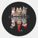 Suche nach katzen weihnachts aufkleber Kätzchen