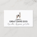 Suche nach great dane hund visitenkarten Großer tod