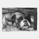 Suche nach boxer geschirr tücher Weiß