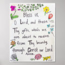 Suche nach mahlzeiten poster Gebet