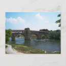 Suche nach überdachte brücke postkarten Fluss