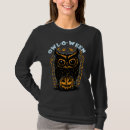 Suche nach halloween eule tshirts Für sie